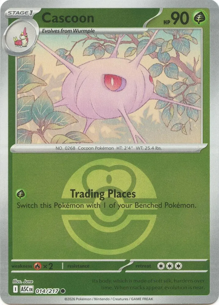 Cascoon — ME: Ascended Heroes — Pokémon