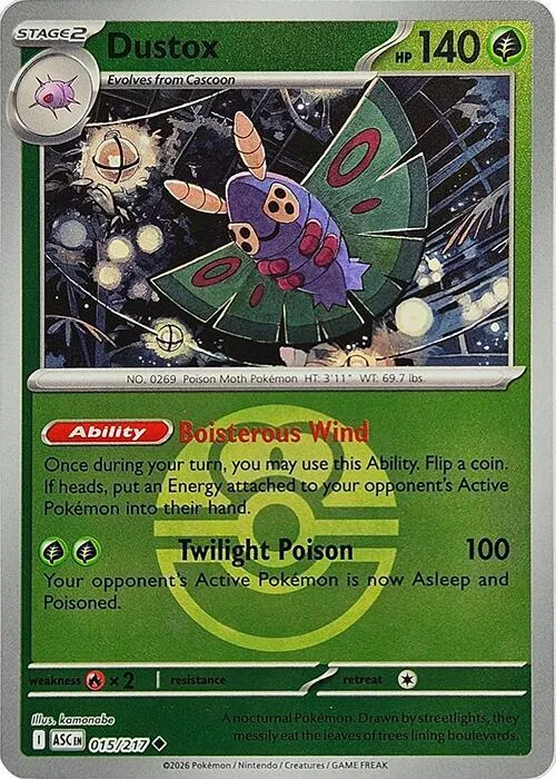 Papinox — ME: Ascended Heroes — Pokémon