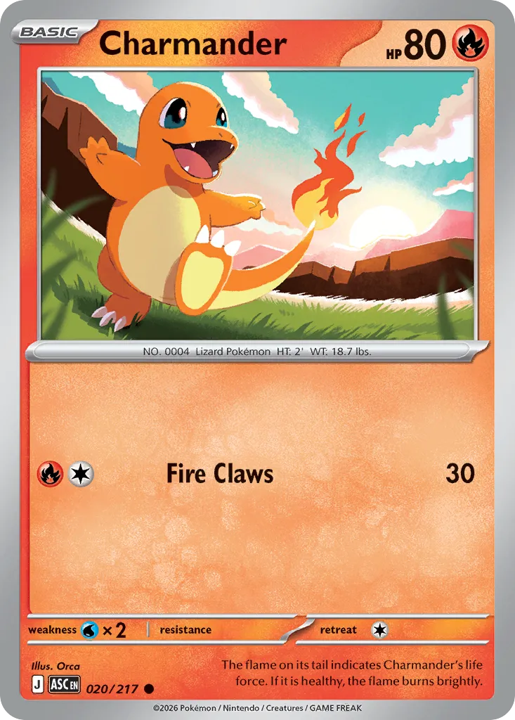 Charmander — ME: Ascended Heroes — Pokémon