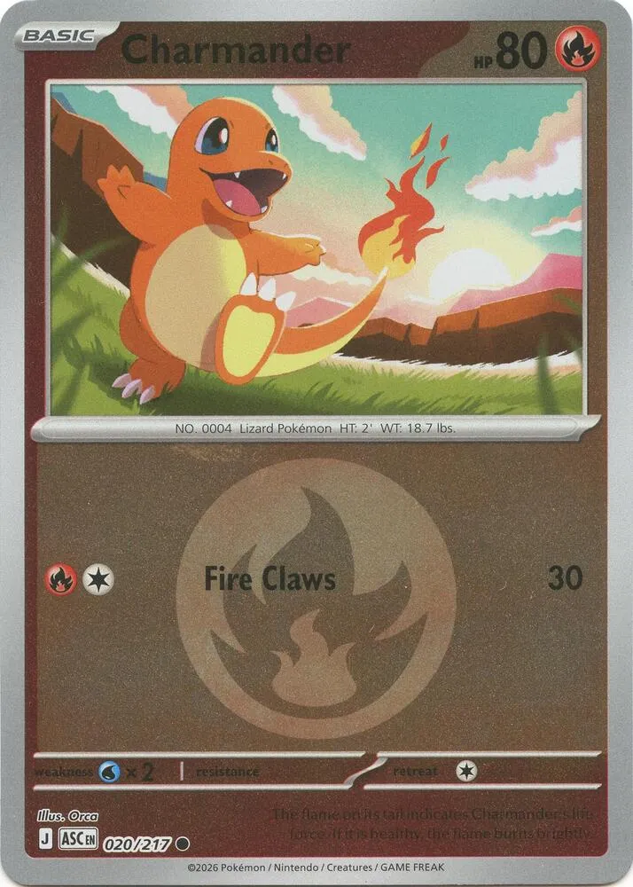 Salamèche — ME: Ascended Heroes — Pokémon