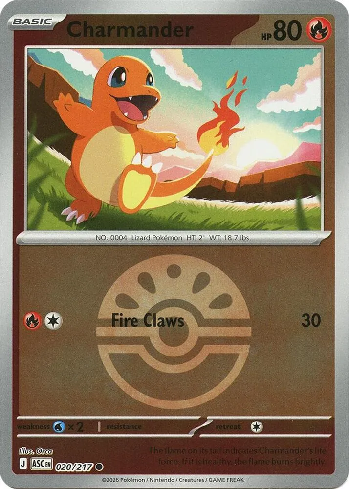Salamèche — ME: Ascended Heroes — Pokémon