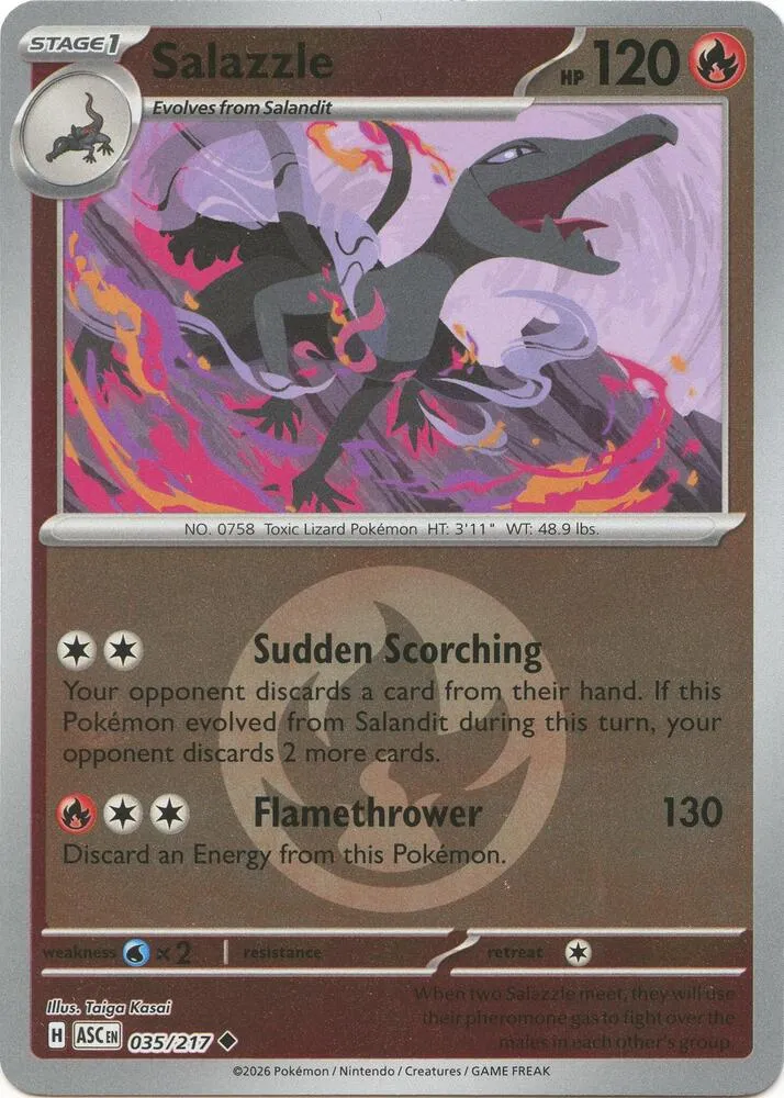 Malamandre — ME: Ascended Heroes — Pokémon