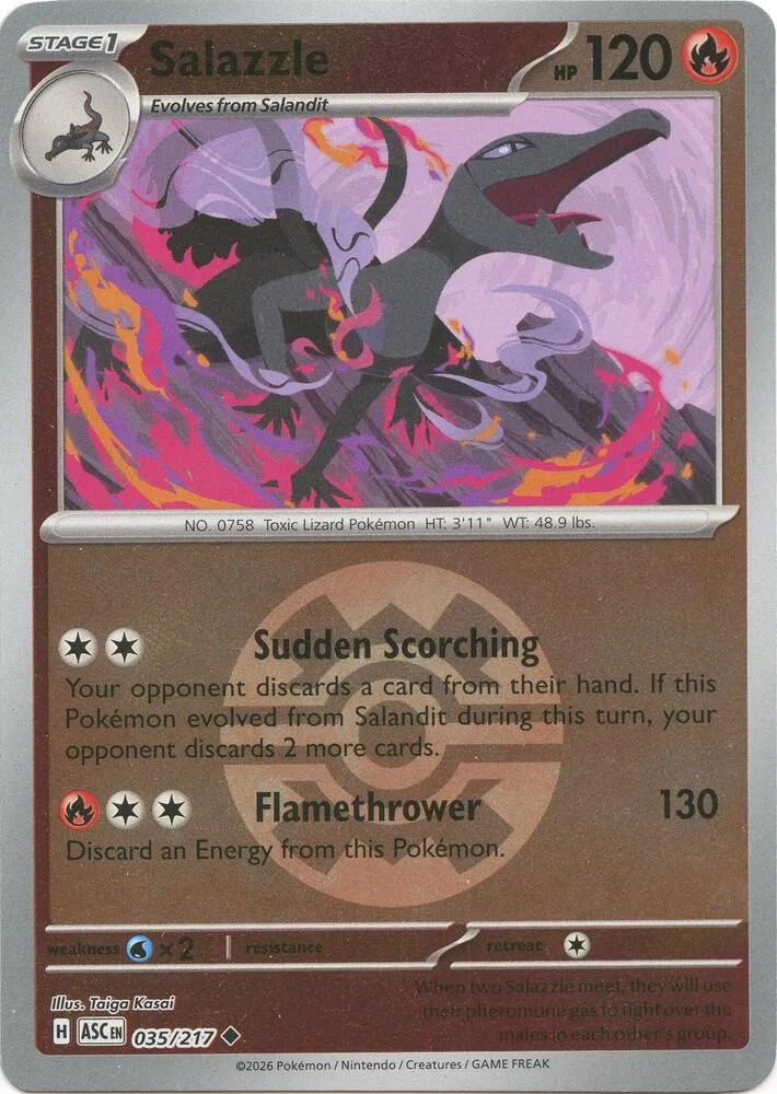 Malamandre — ME: Ascended Heroes — Pokémon