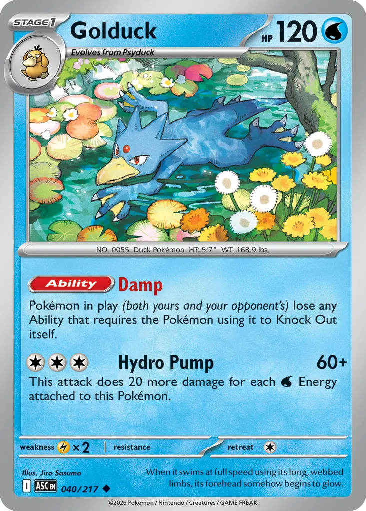 Akwakwak — ME: Ascended Heroes — Pokémon