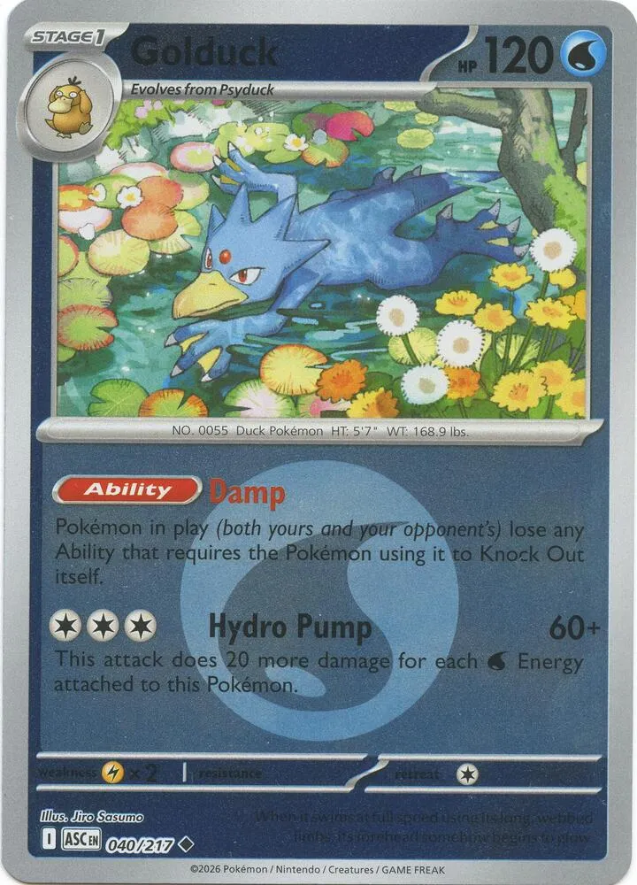 Golduck — ME: Ascended Heroes — Pokémon