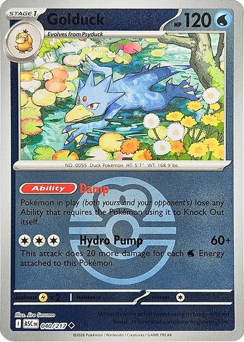 Akwakwak — ME: Ascended Heroes — Pokémon