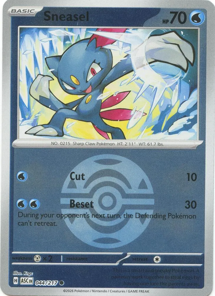 Sneasel — ME: Ascended Heroes — Pokémon