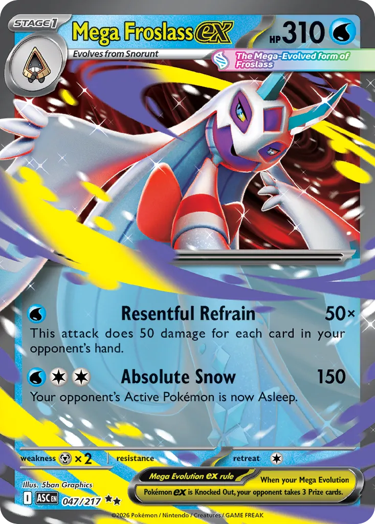 Mega Froslass ex — ME: Ascended Heroes — Pokémon