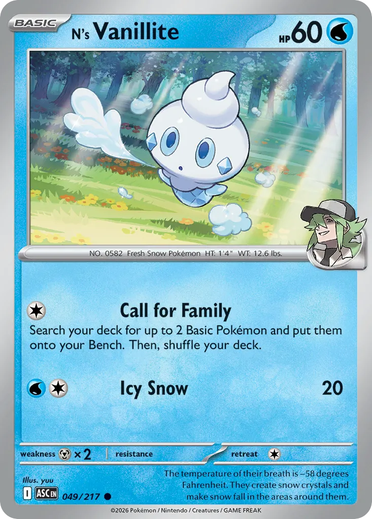 Sorbébé de N from ME: Ascended Heroes - Pokemon