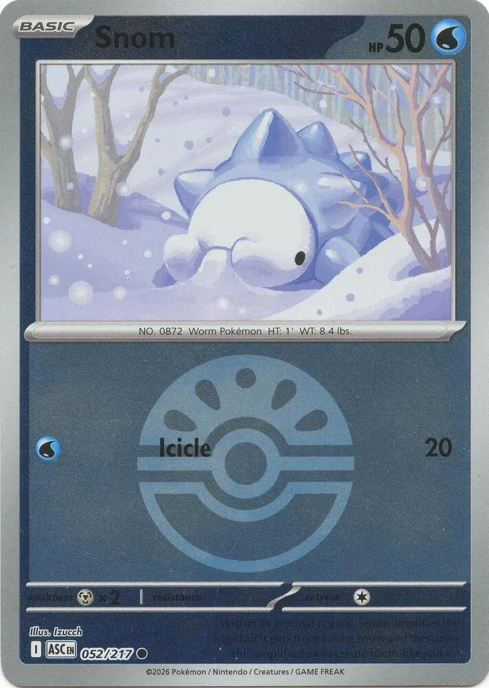 Snom — ME: Ascended Heroes — Pokémon
