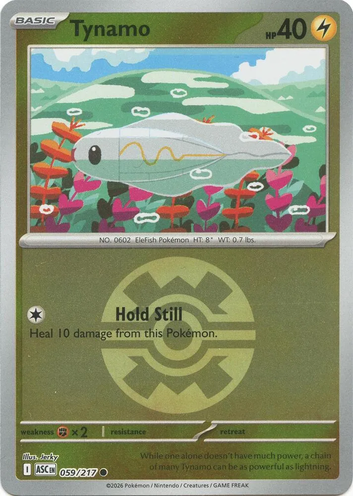 Tynamo — ME: Ascended Heroes — Pokémon