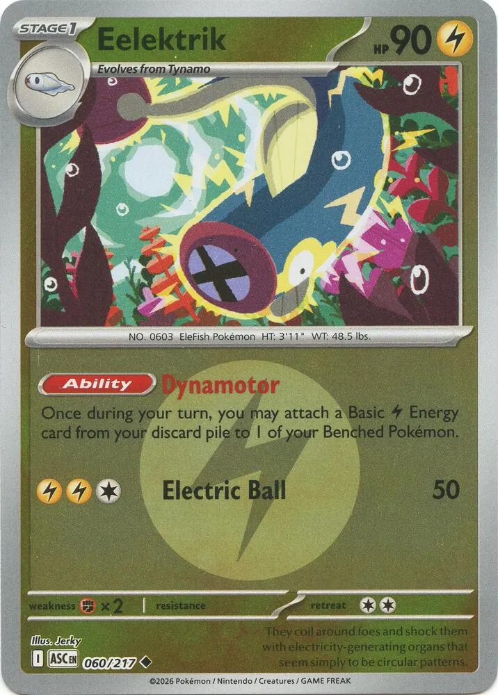 Eelektrik — ME: Ascended Heroes — Pokémon