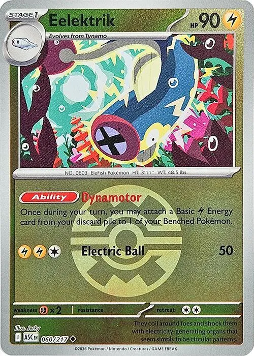 Eelektrik — ME: Ascended Heroes — Pokémon