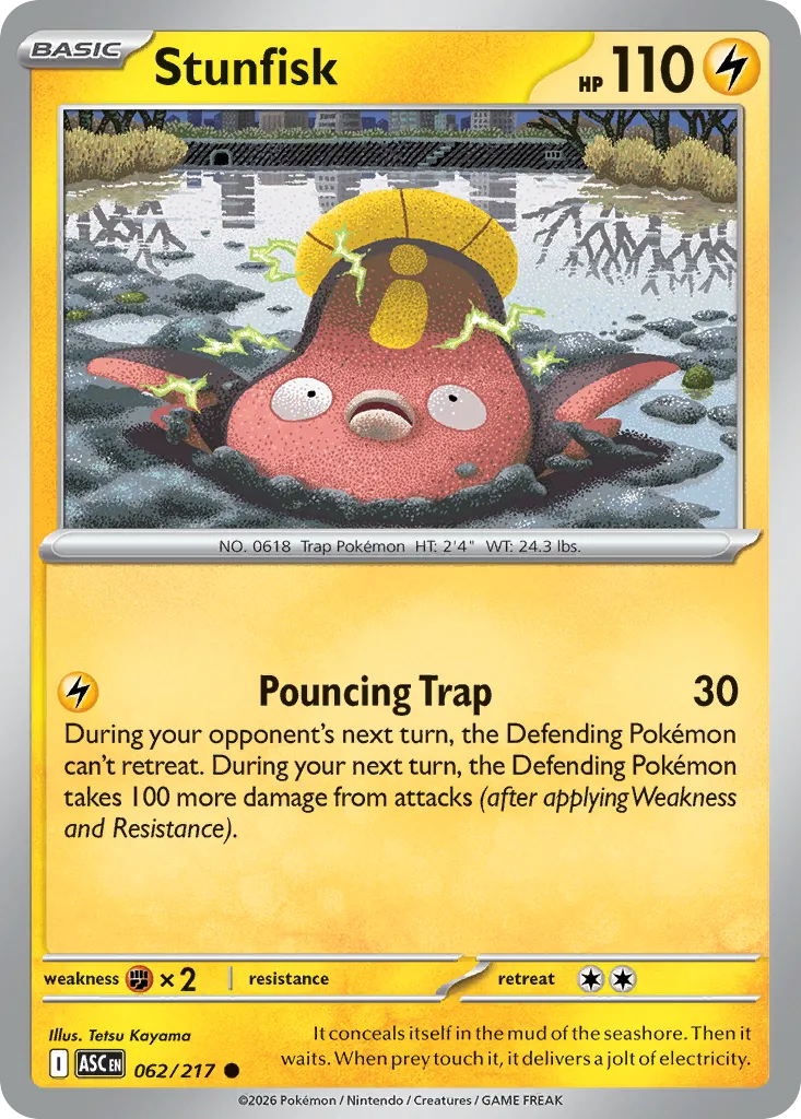 Stunfisk — ME: Ascended Heroes — Pokémon