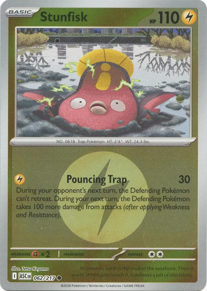 Stunfisk — ME: Ascended Heroes — Pokémon