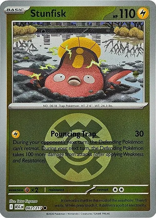 Stunfisk — ME: Ascended Heroes — Pokémon