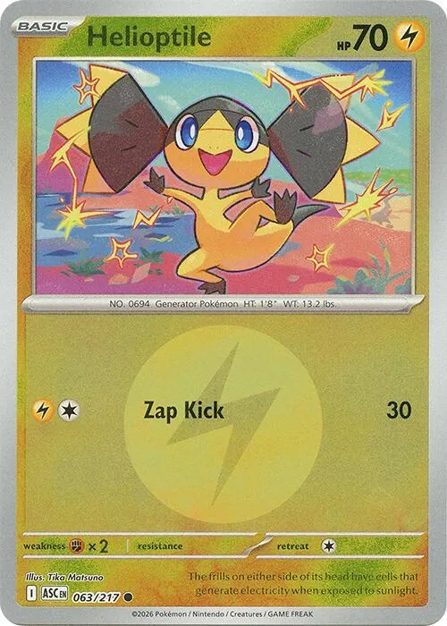 Helioptile — ME: Ascended Heroes — Pokémon