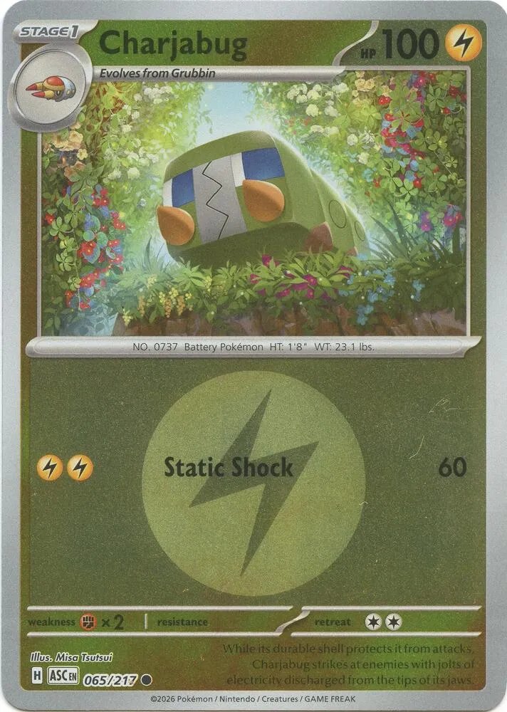 Charjabug — ME: Ascended Heroes — Pokémon