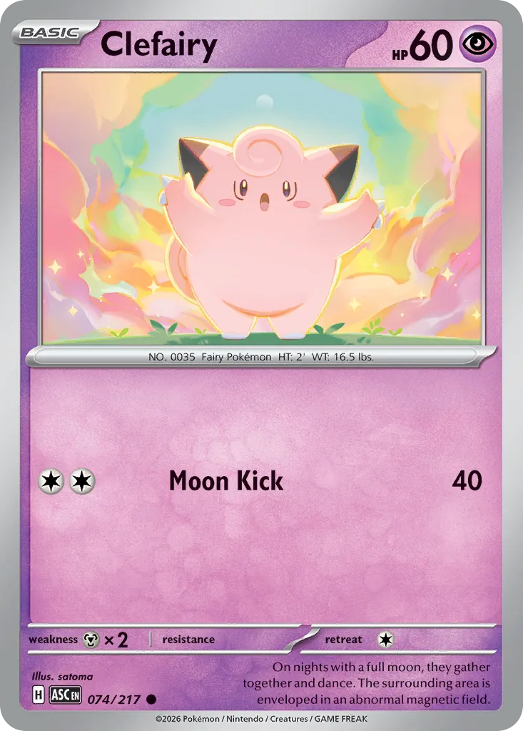 Clefairy — ME: Ascended Heroes — Pokémon
