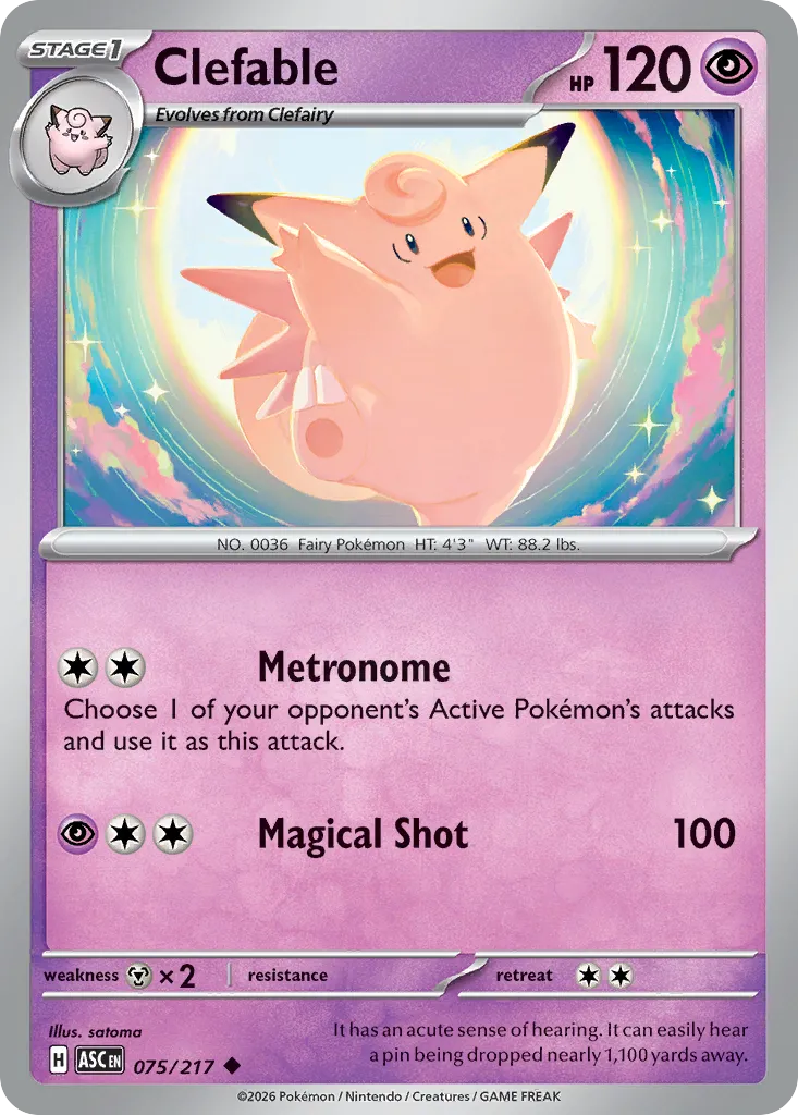 Clefable — ME: Ascended Heroes — Pokémon