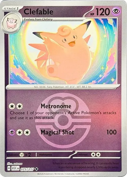 Clefable — ME: Ascended Heroes — Pokémon