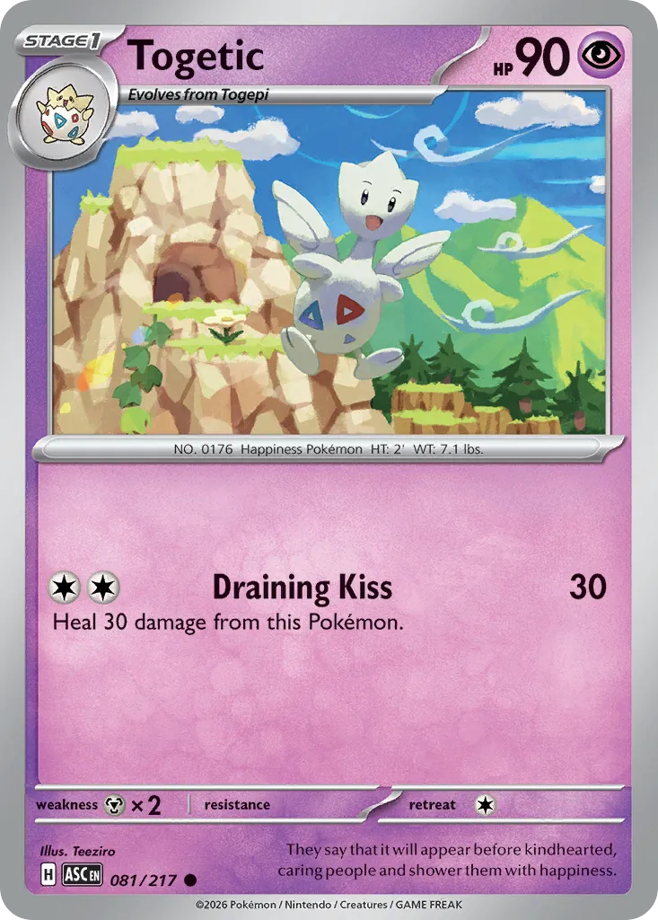 Togetic — ME: Ascended Heroes — Pokémon
