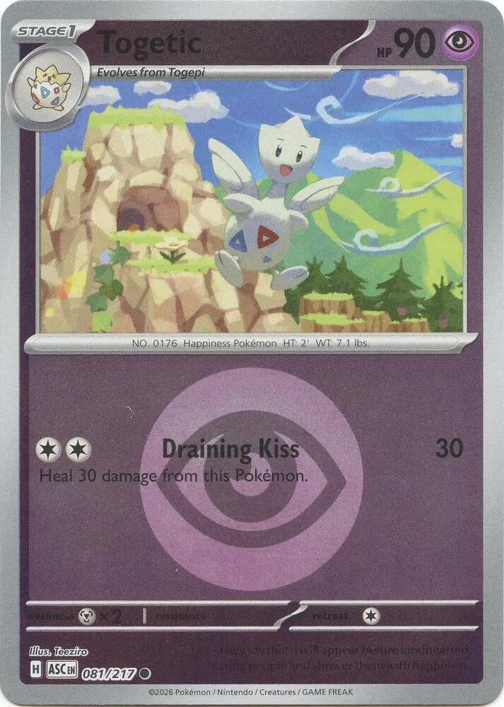 Togetic — ME: Ascended Heroes — Pokémon
