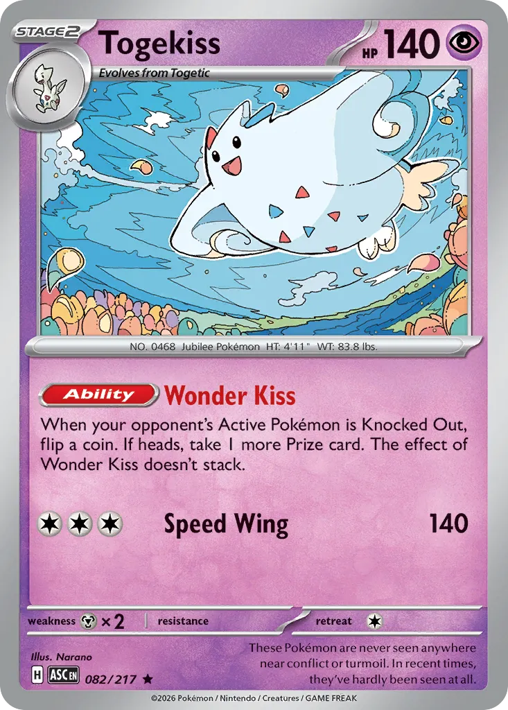 Togekiss — ME: Ascended Heroes — Pokémon