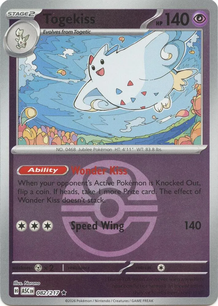 Togekiss — ME: Ascended Heroes — Pokémon