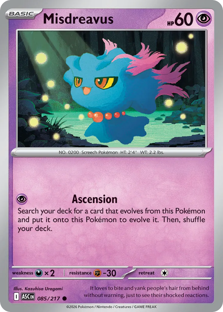 Feuforêve from ME: Ascended Heroes - Pokemon