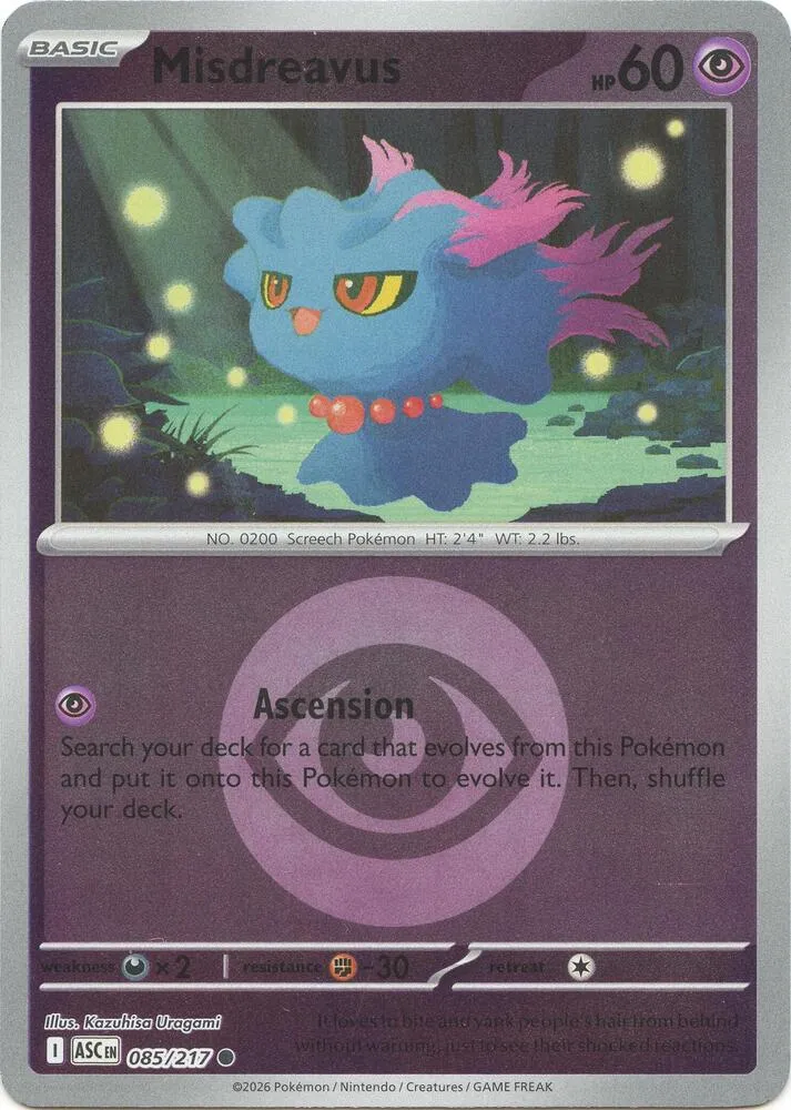 Feuforêve — ME: Ascended Heroes — Pokémon