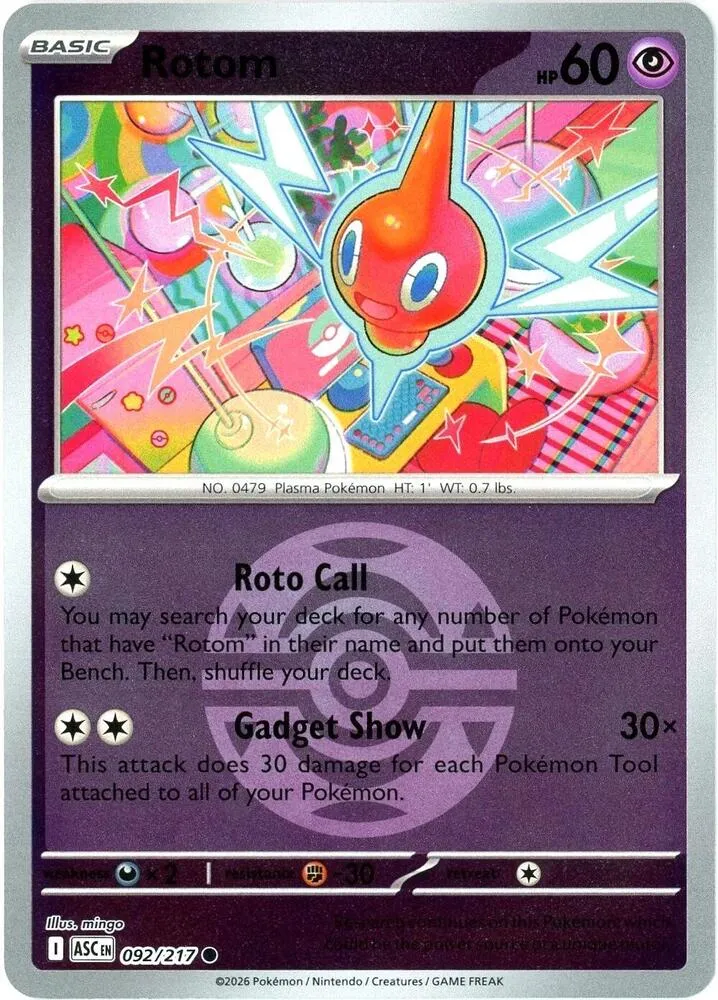 Rotom — ME: Ascended Heroes — Pokémon