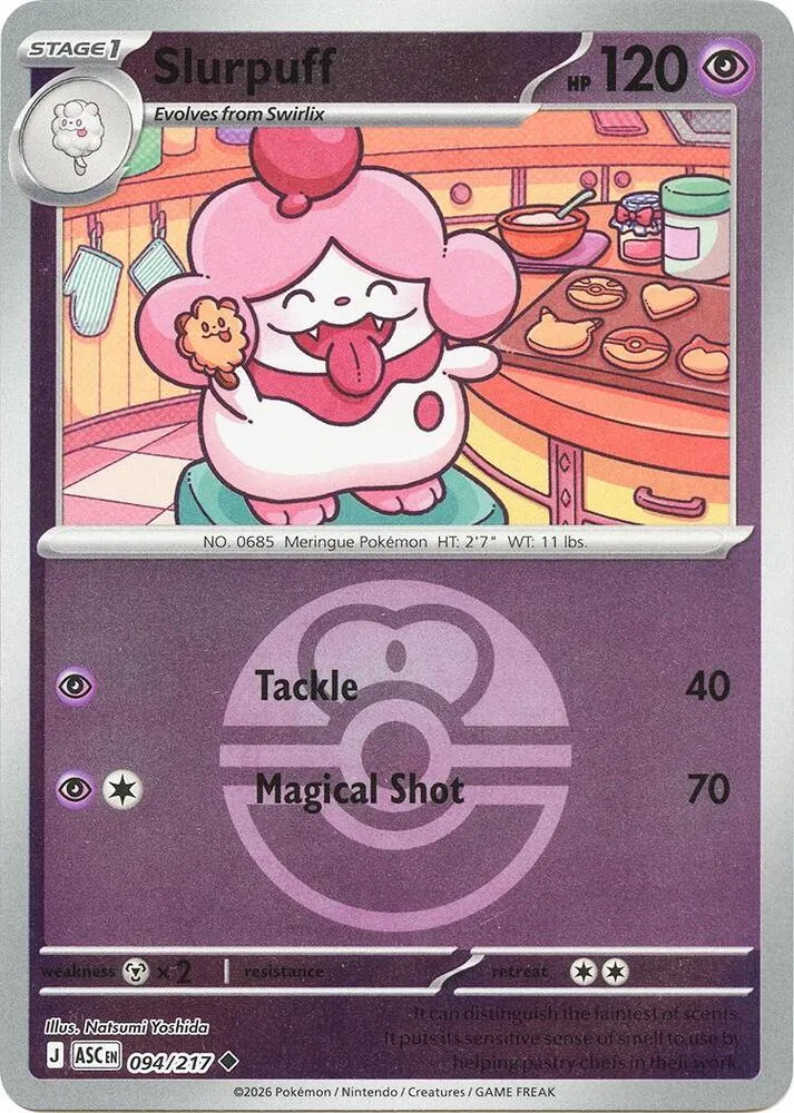 Slurpuff — ME: Ascended Heroes — Pokémon
