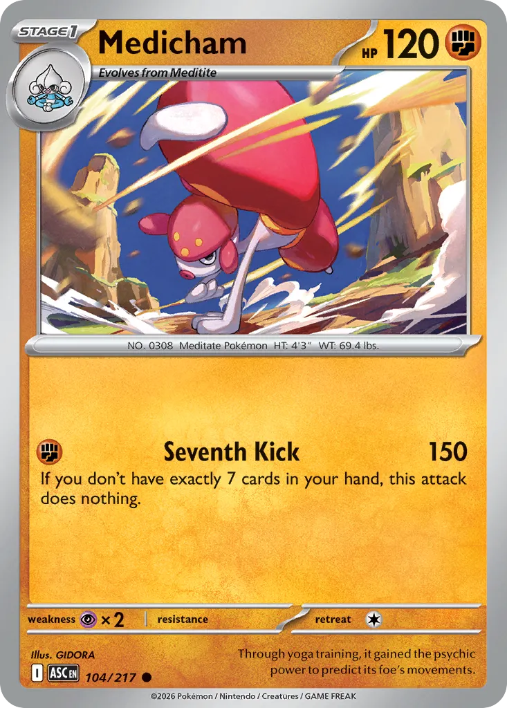Medicham — ME: Ascended Heroes — Pokémon