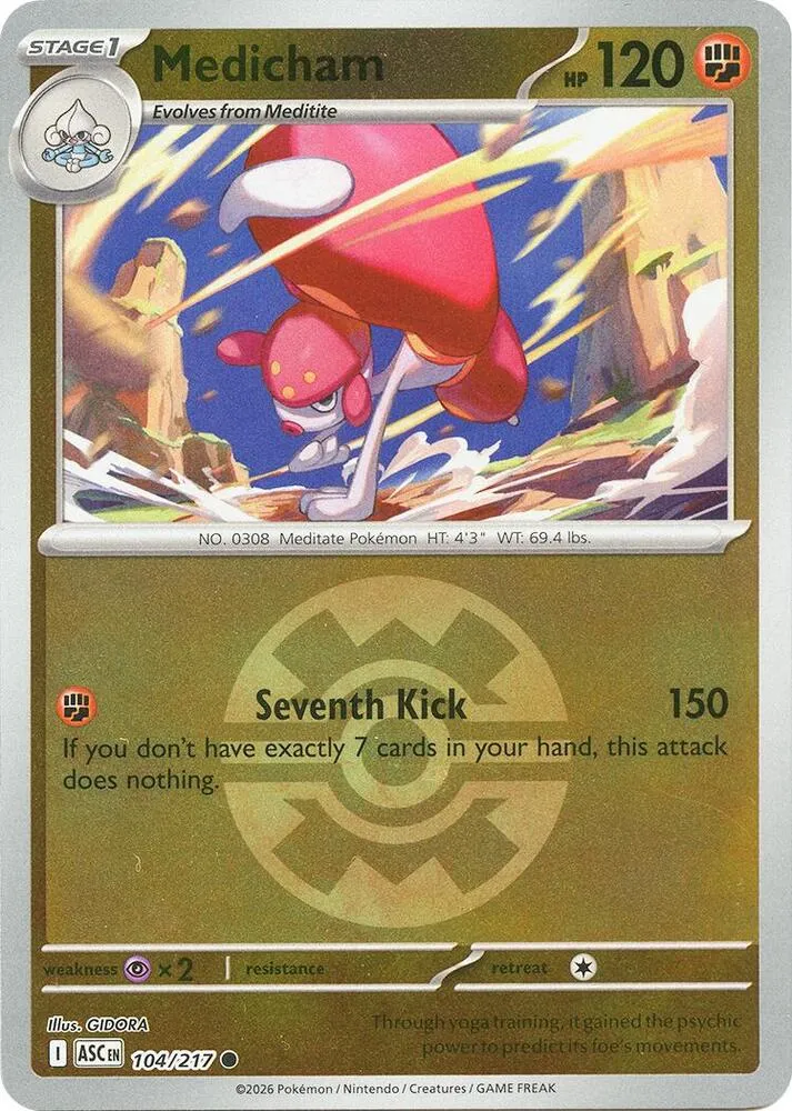 Medicham — ME: Ascended Heroes — Pokémon