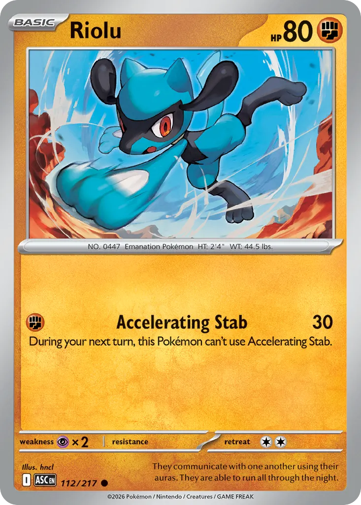 Riolu — ME: Ascended Heroes — Pokémon
