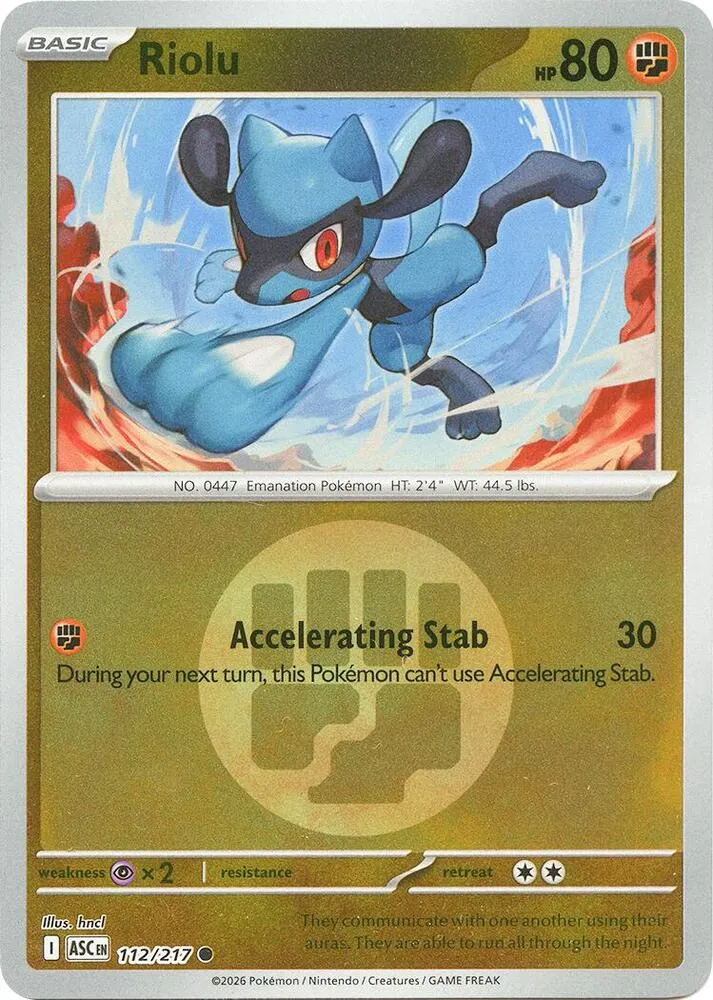 Riolu — ME: Ascended Heroes — Pokémon