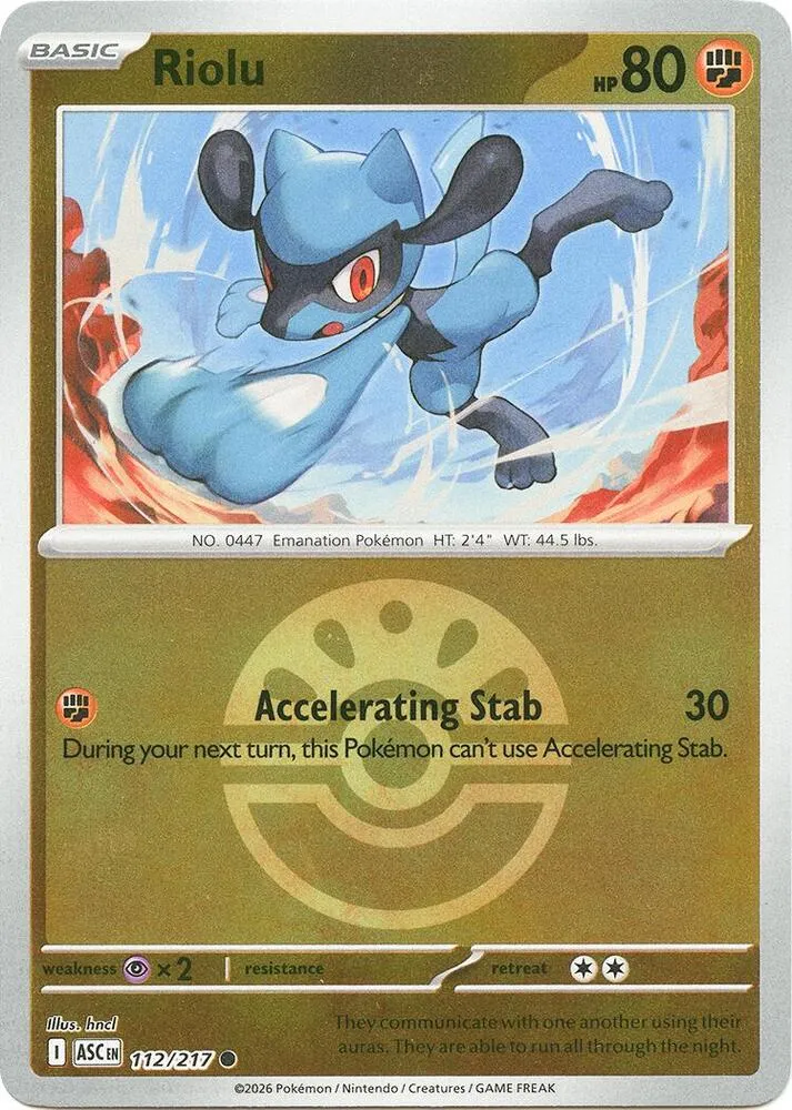 Riolu — ME: Ascended Heroes — Pokemon