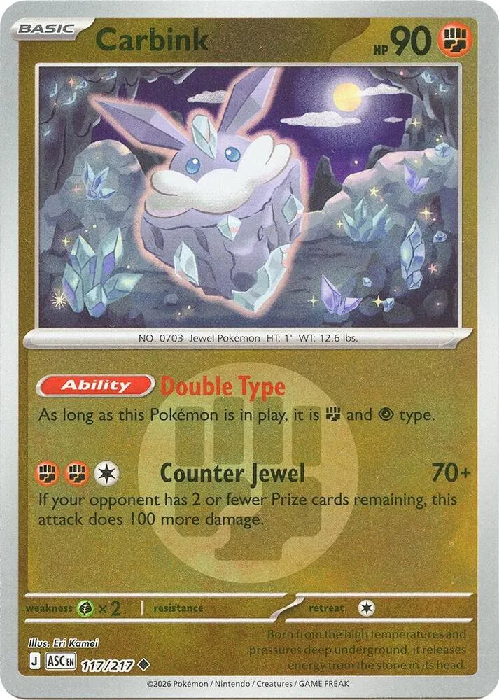 Carbink — ME: Ascended Heroes — Pokémon