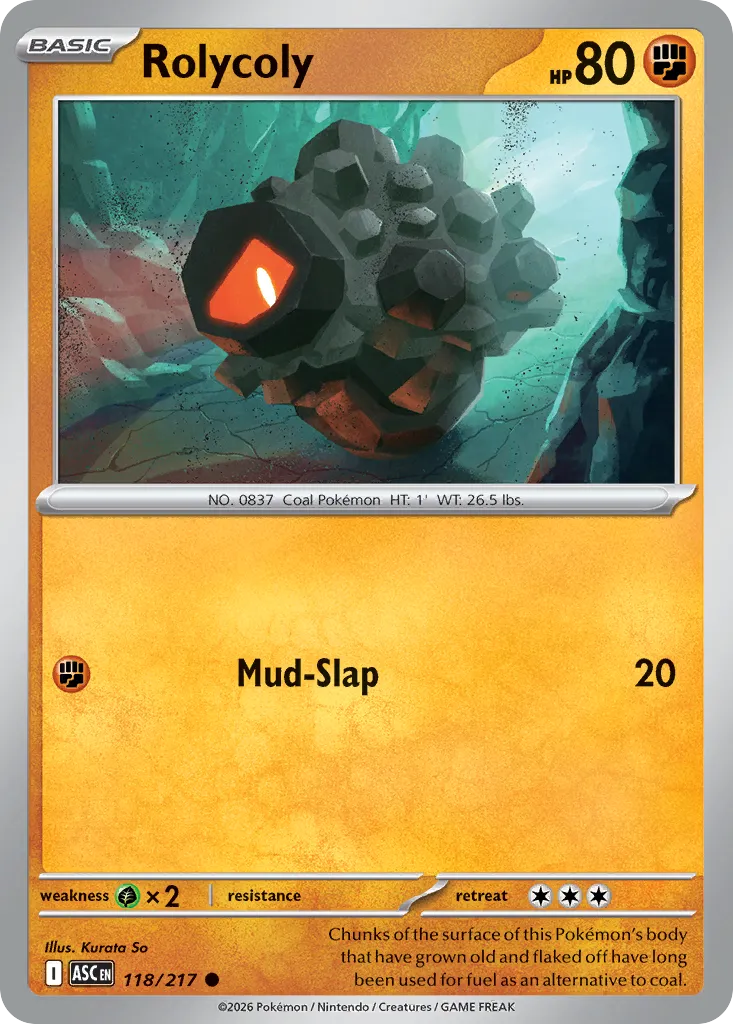 Rolycoly — ME: Ascended Heroes — Pokémon