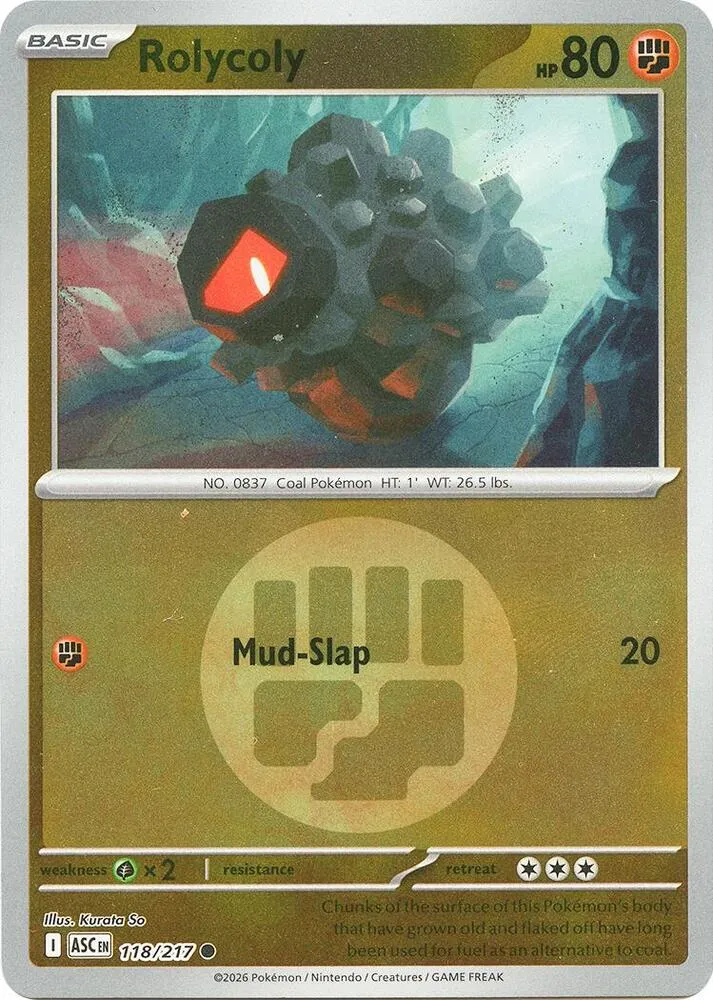 Rolycoly — ME: Ascended Heroes — Pokémon