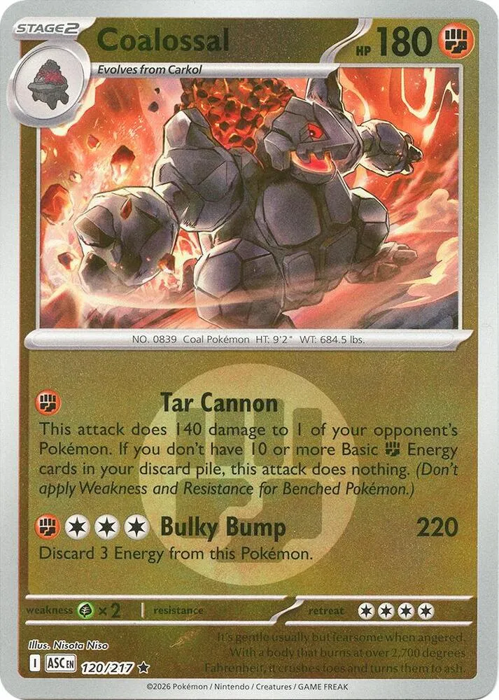 Coalossal — ME: Ascended Heroes — Pokémon