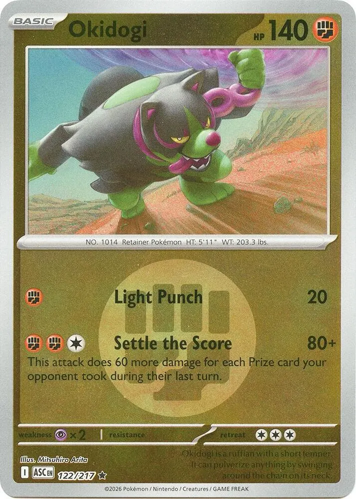 Okidogi — ME: Ascended Heroes — Pokémon