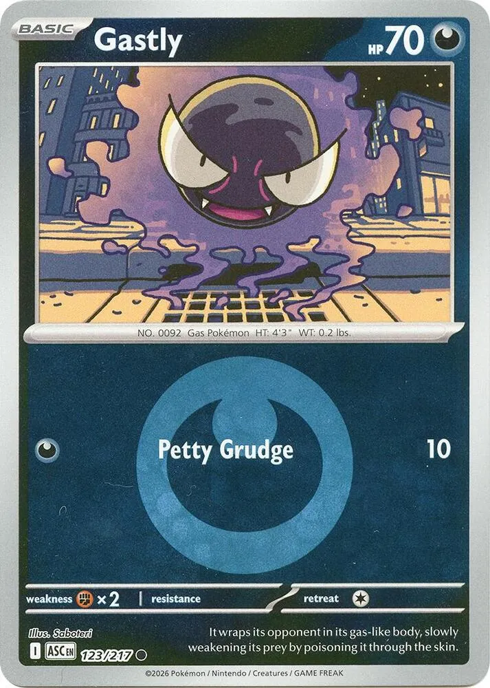 Gastly — ME: Ascended Heroes — Pokémon