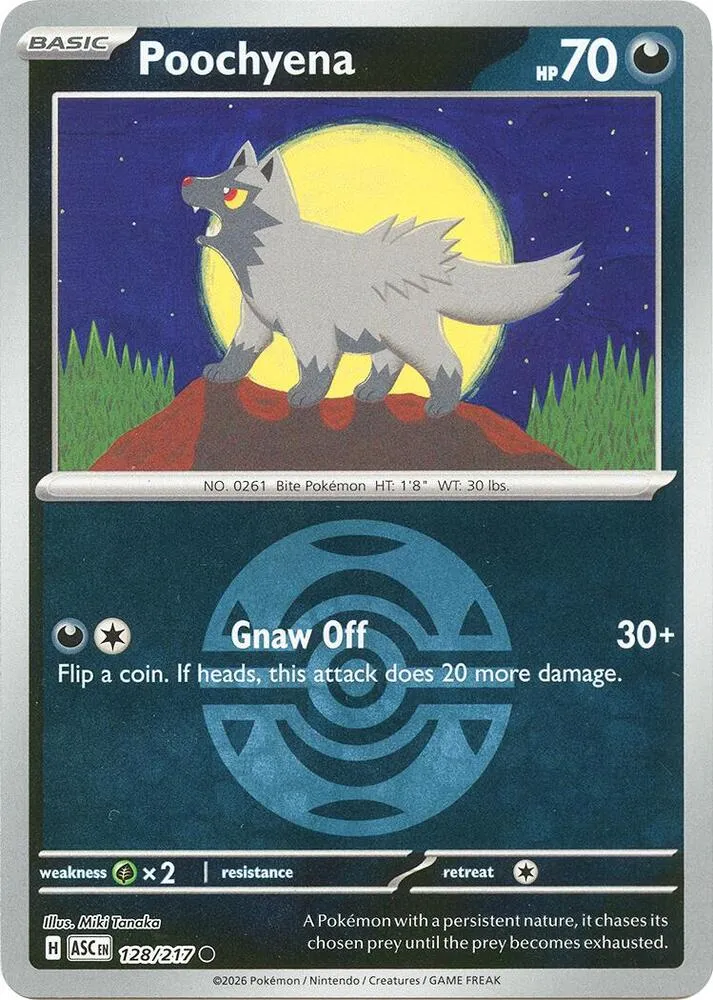 Poochyena — ME: Ascended Heroes — Pokémon