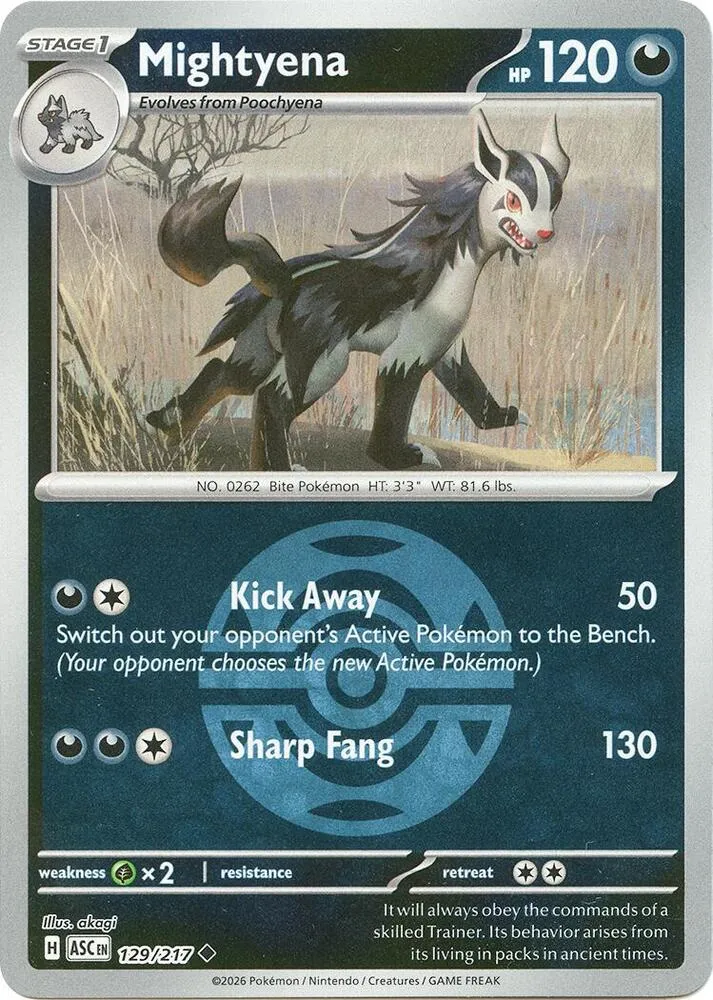 Grahyèna — ME: Ascended Heroes — Pokémon