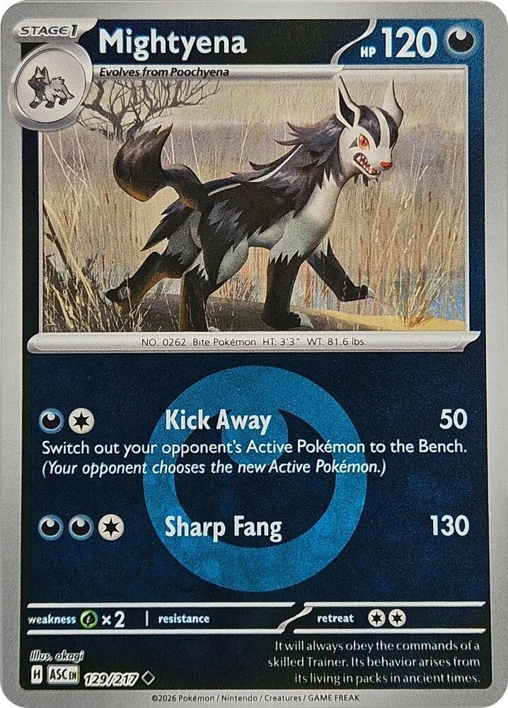 Mightyena — ME: Ascended Heroes — Pokémon