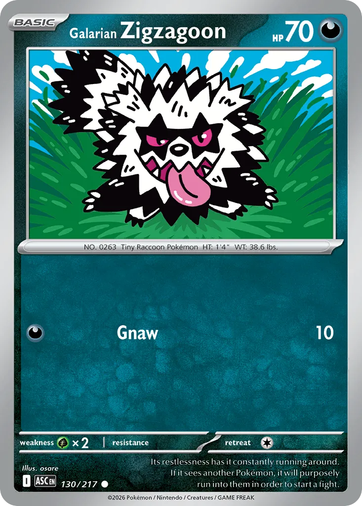 Zigzaton de Galar — ME: Ascended Heroes — Pokémon