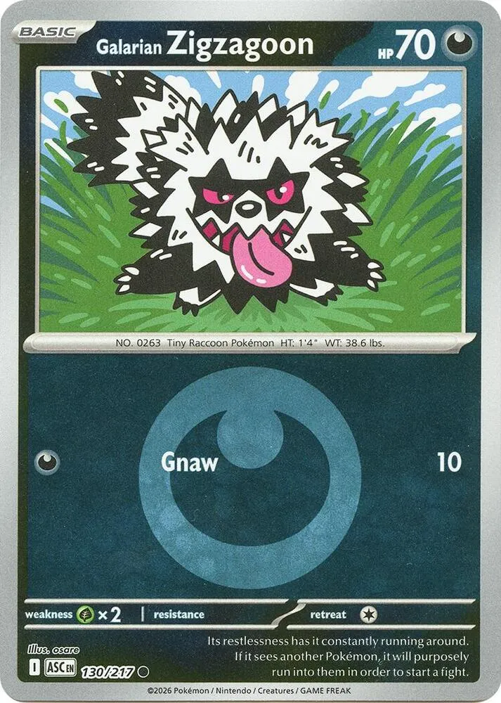 Galarian Zigzagoon — ME: Ascended Heroes — Pokémon