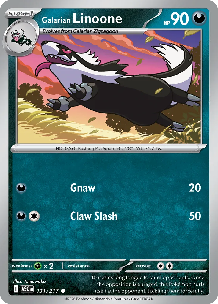 Linéon de Galar from ME: Ascended Heroes - Pokemon